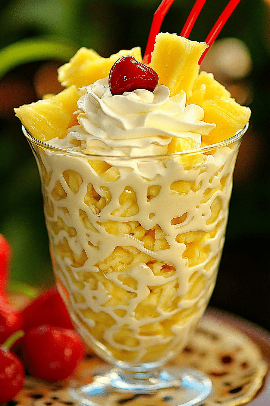Hawaiian Pineapple Coconut Fluff