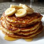 2-Ingredient Banana Oat Pancakes