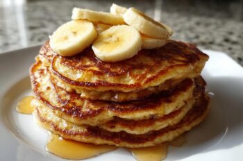 2-Ingredient Banana Oat Pancakes