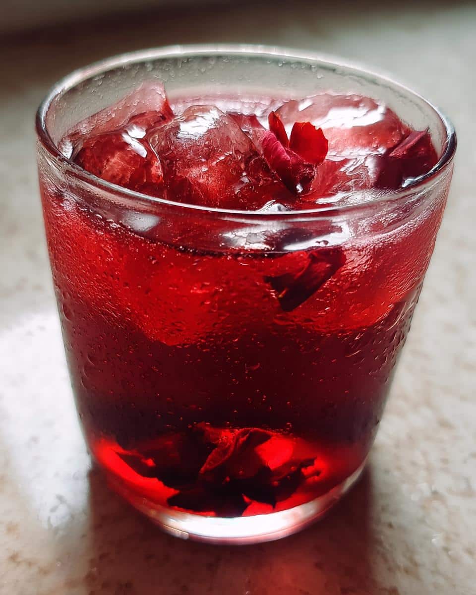 Agua de Jamaica (Hibiscus Iced Tea) - detail 1