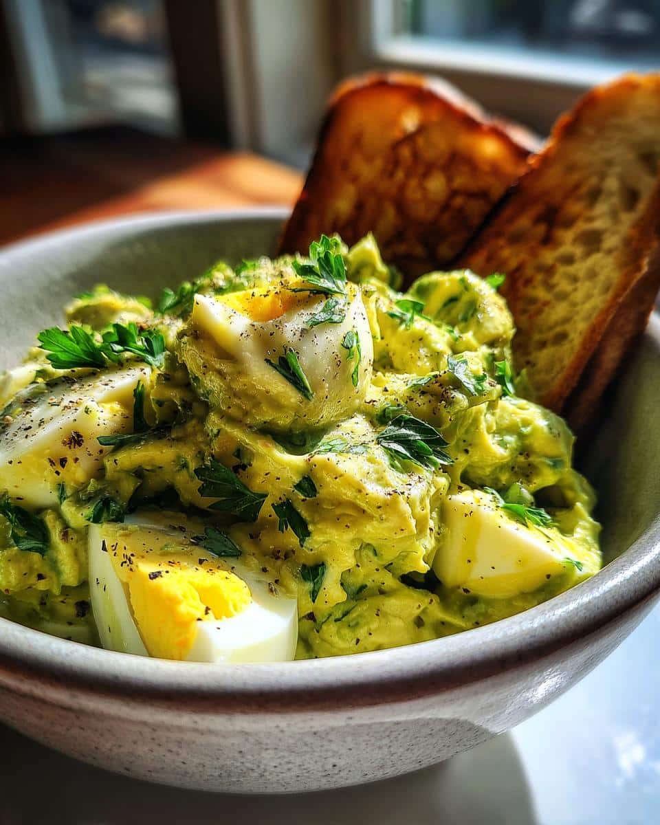 Avocado Egg Salad (No Mayo) - detail 2