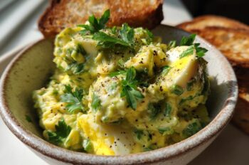 Avocado Egg Salad (No Mayo)