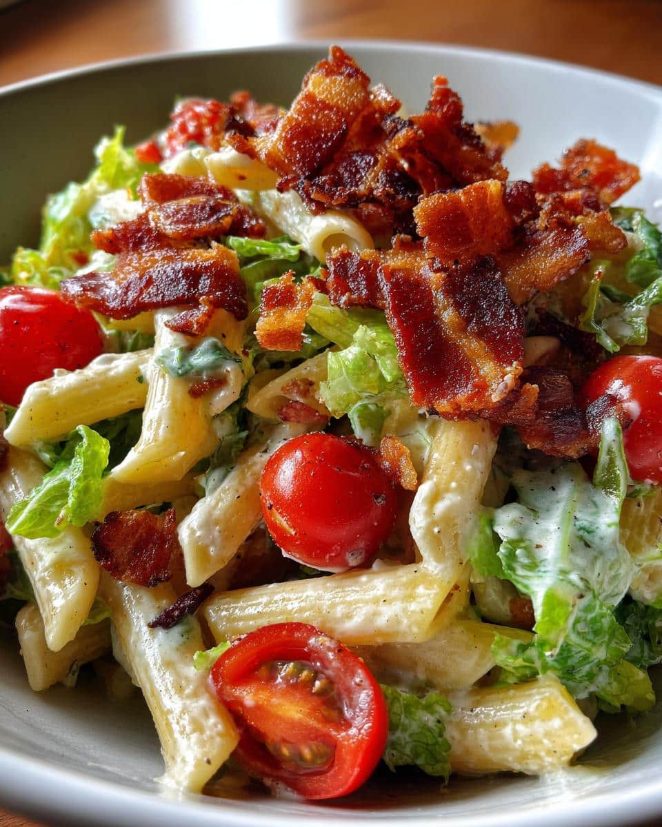 BLT Pasta Salad - detail 1