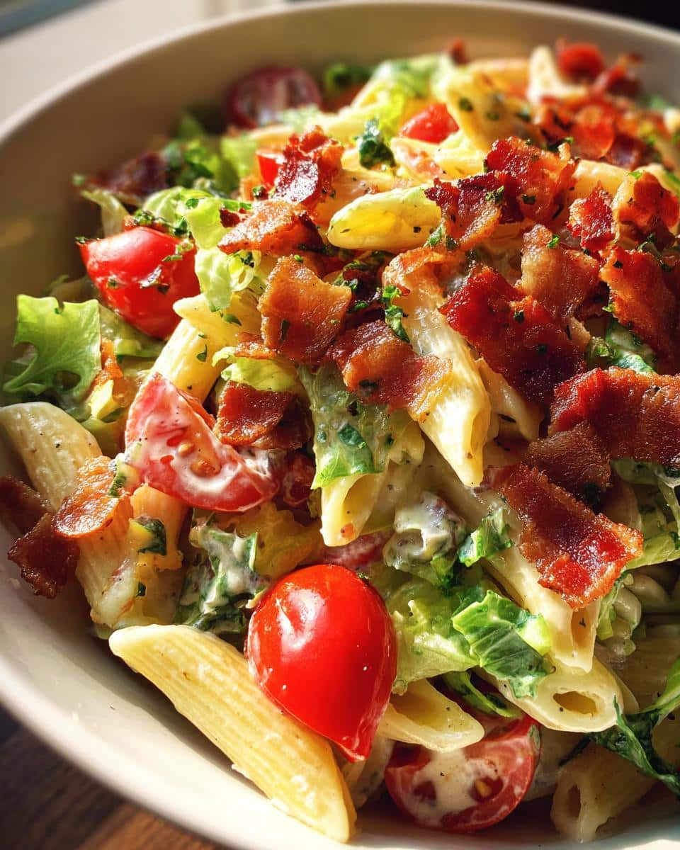 BLT Pasta Salad - detail 2