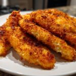 Baked Parmesan Chicken Tenders – Golden Crispy Bites for Kids