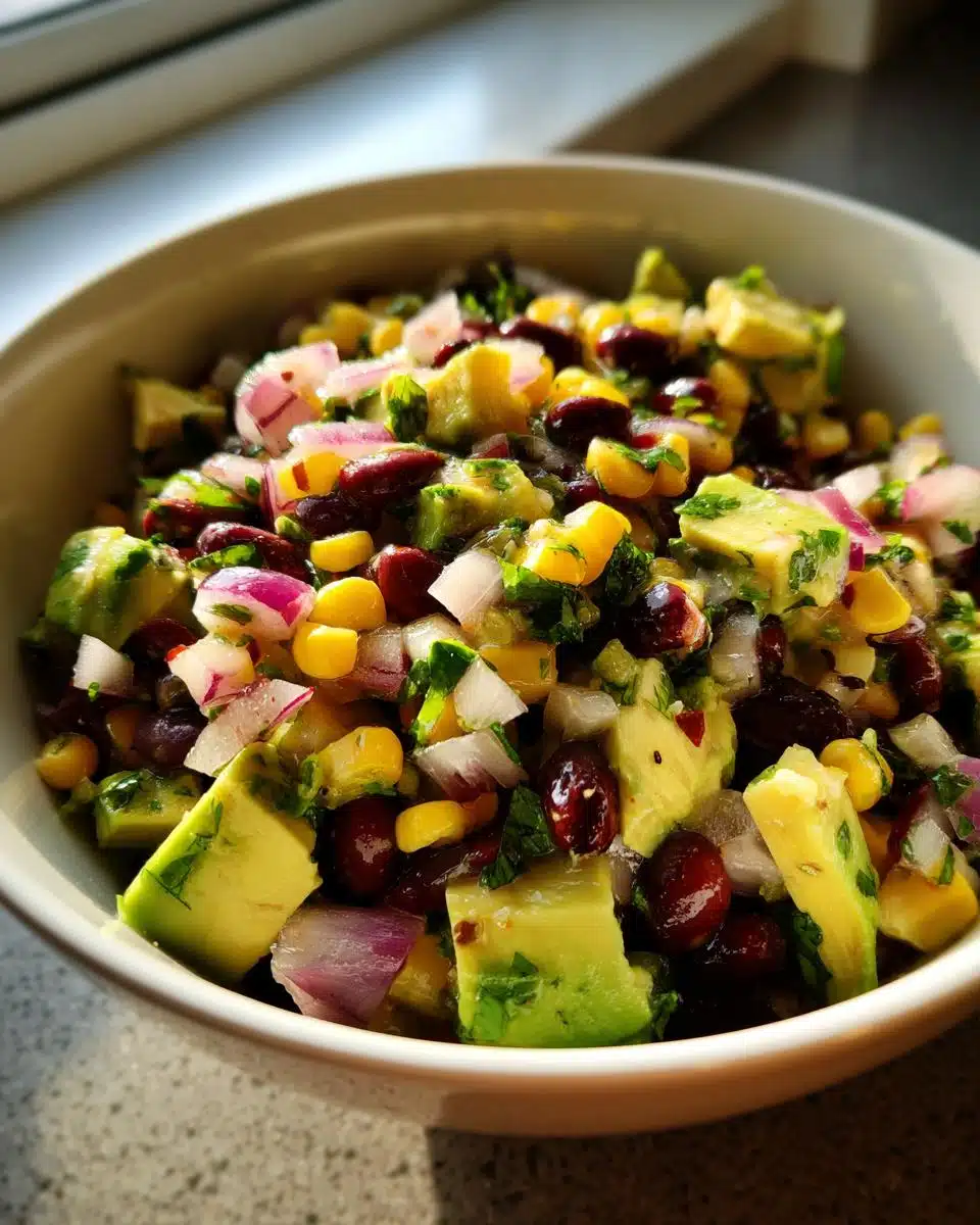 Black Bean, Corn & Avocado Salad - detail 1