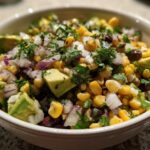 Black Bean, Corn & Avocado Salad