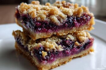 Blueberry Crumble Bars