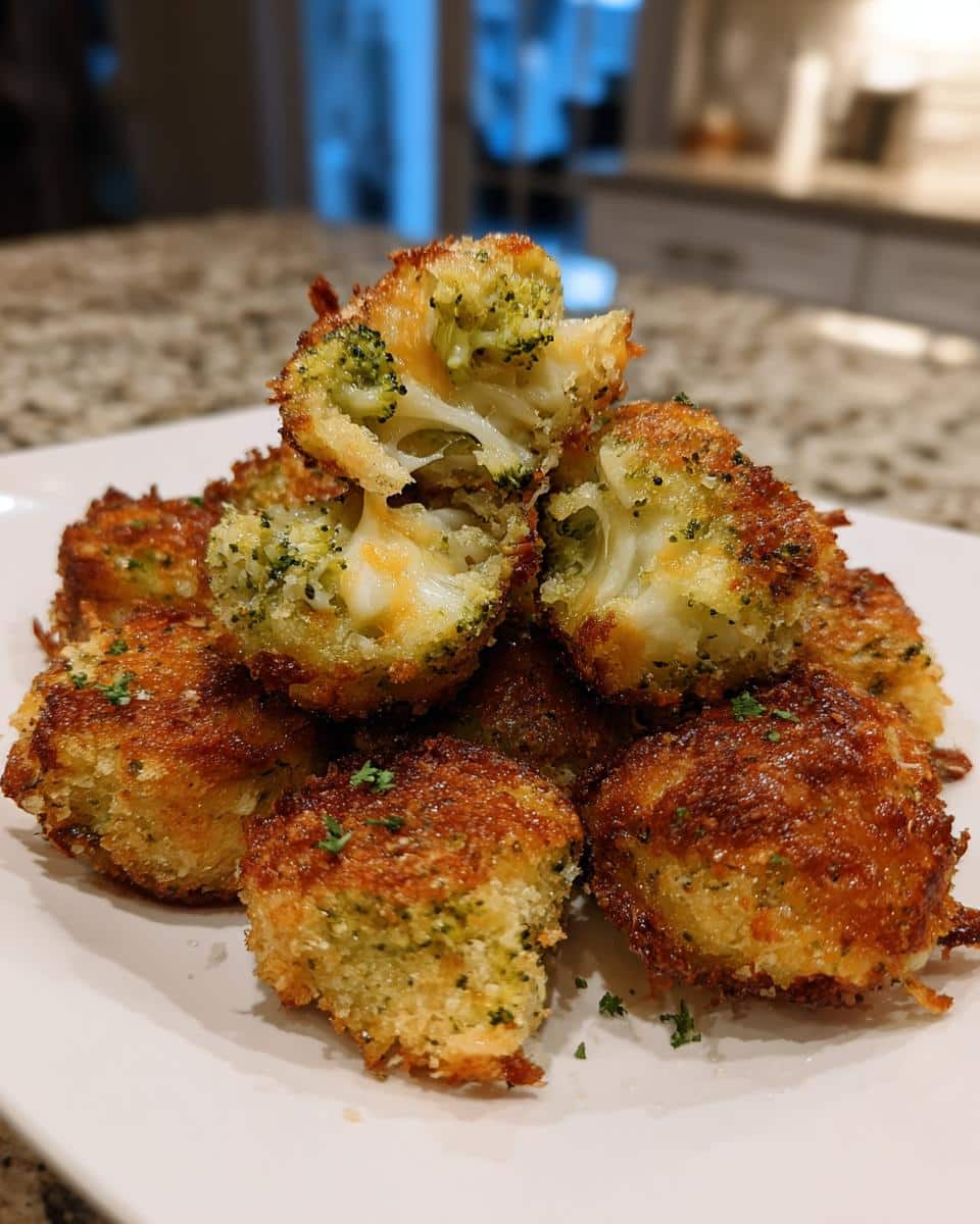 Broccoli Cheese Bites - detail 2