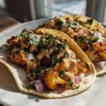 Cauliflower Tacos with Chipotle Cream