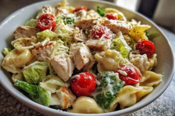 Chicken Caesar Pasta Salad – A Cool Lunchbox Win for Big Kids