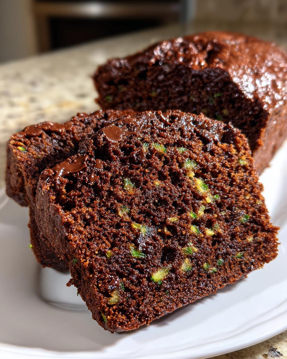 Chocolate Zucchini Bread/Cake - detail 2