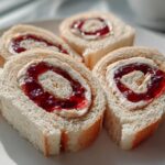 Cream Cheese & Jam Pinwheel Sandwiches