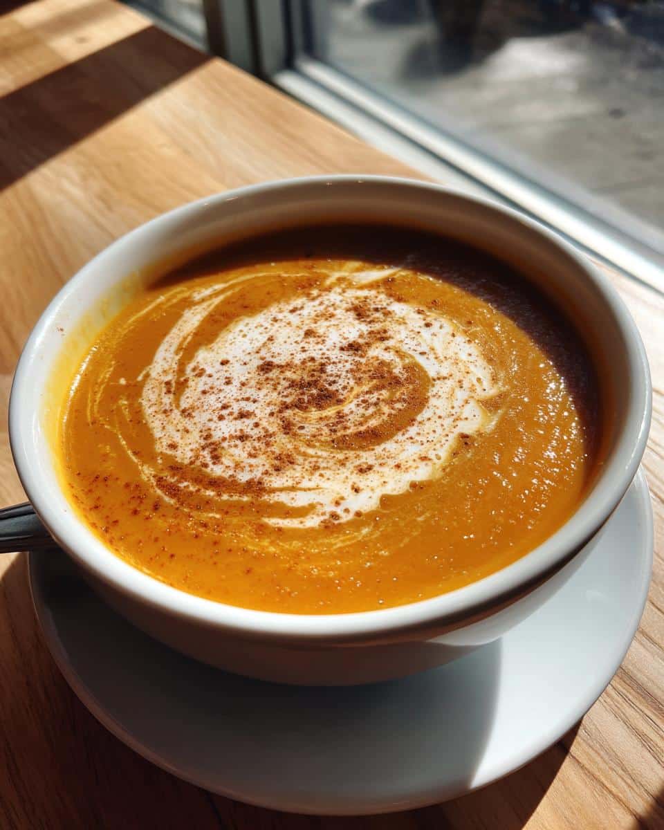 Creamy Pumpkin Soup - detail 1
