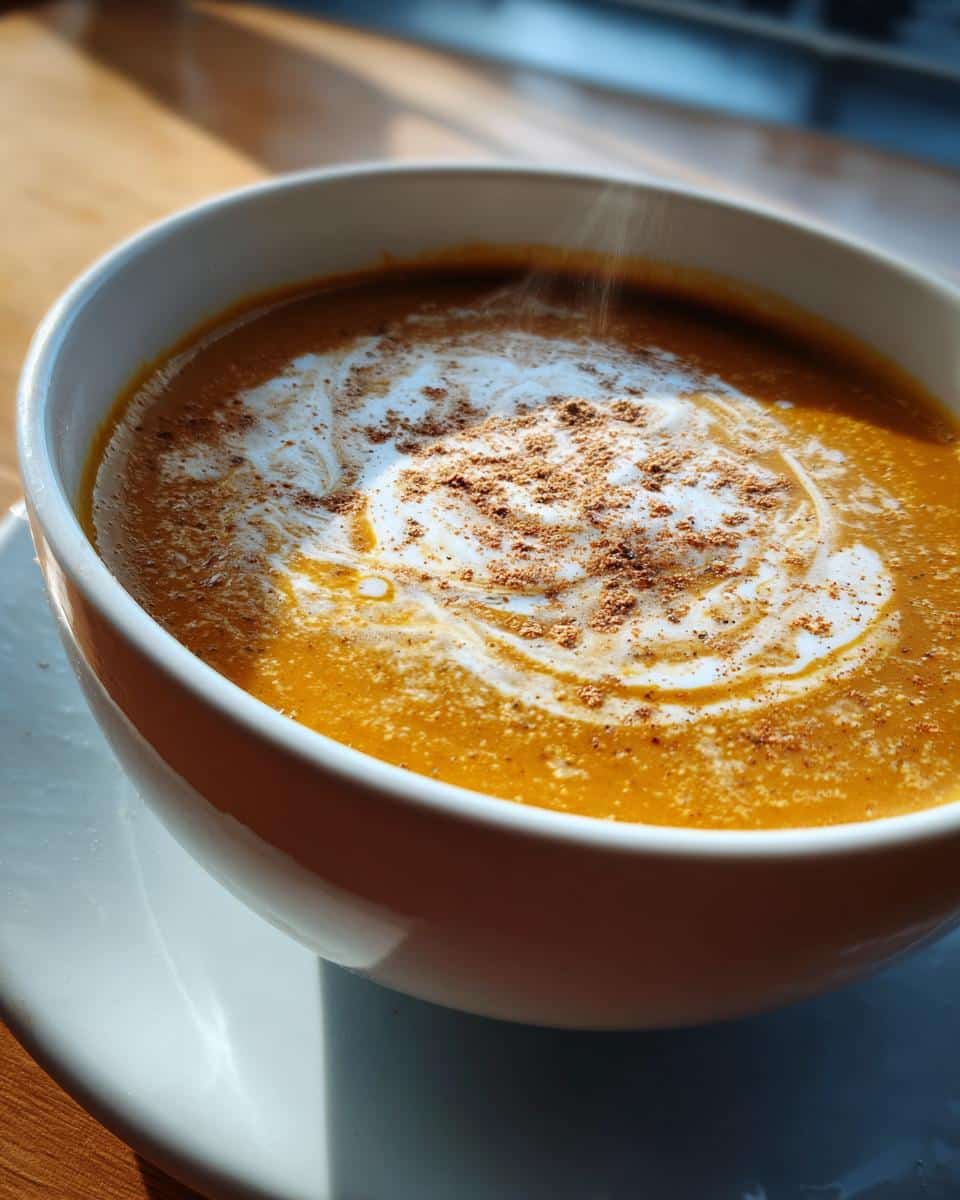 Creamy Pumpkin Soup - detail 2