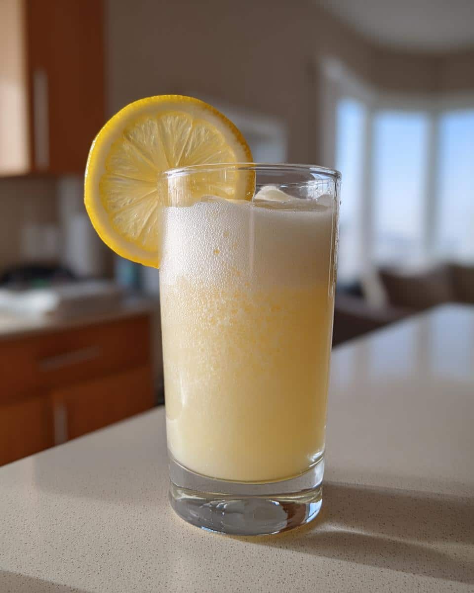 Creamy Whipped Lemonade - detail 2