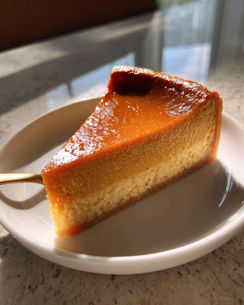 Crustless Pumpkin Pie (Low-Carb) - detail 1