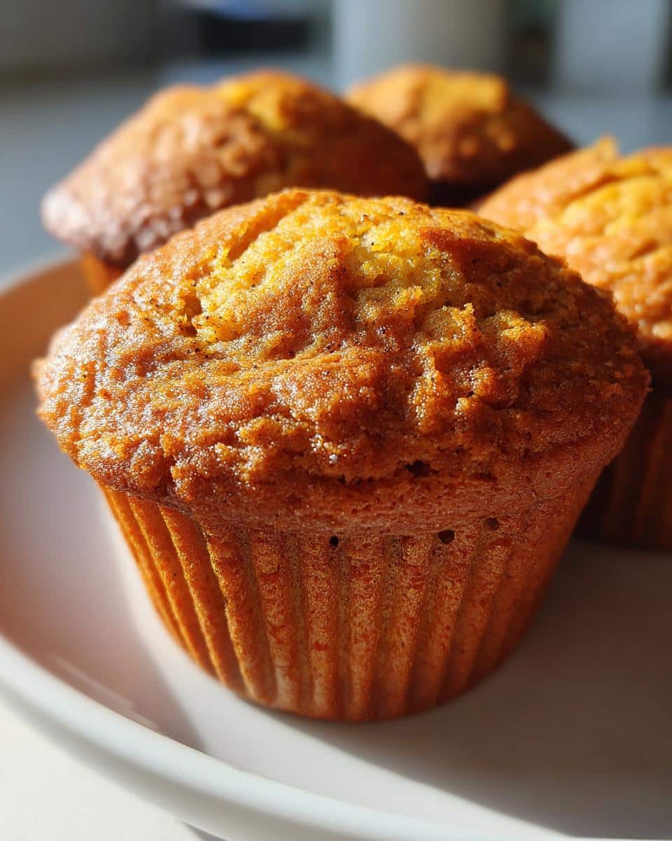 Easy Pumpkin Muffins - detail 2