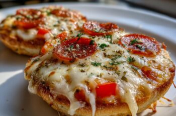 English Muffin Pizzas – A DIY Dinner for Young Foodies