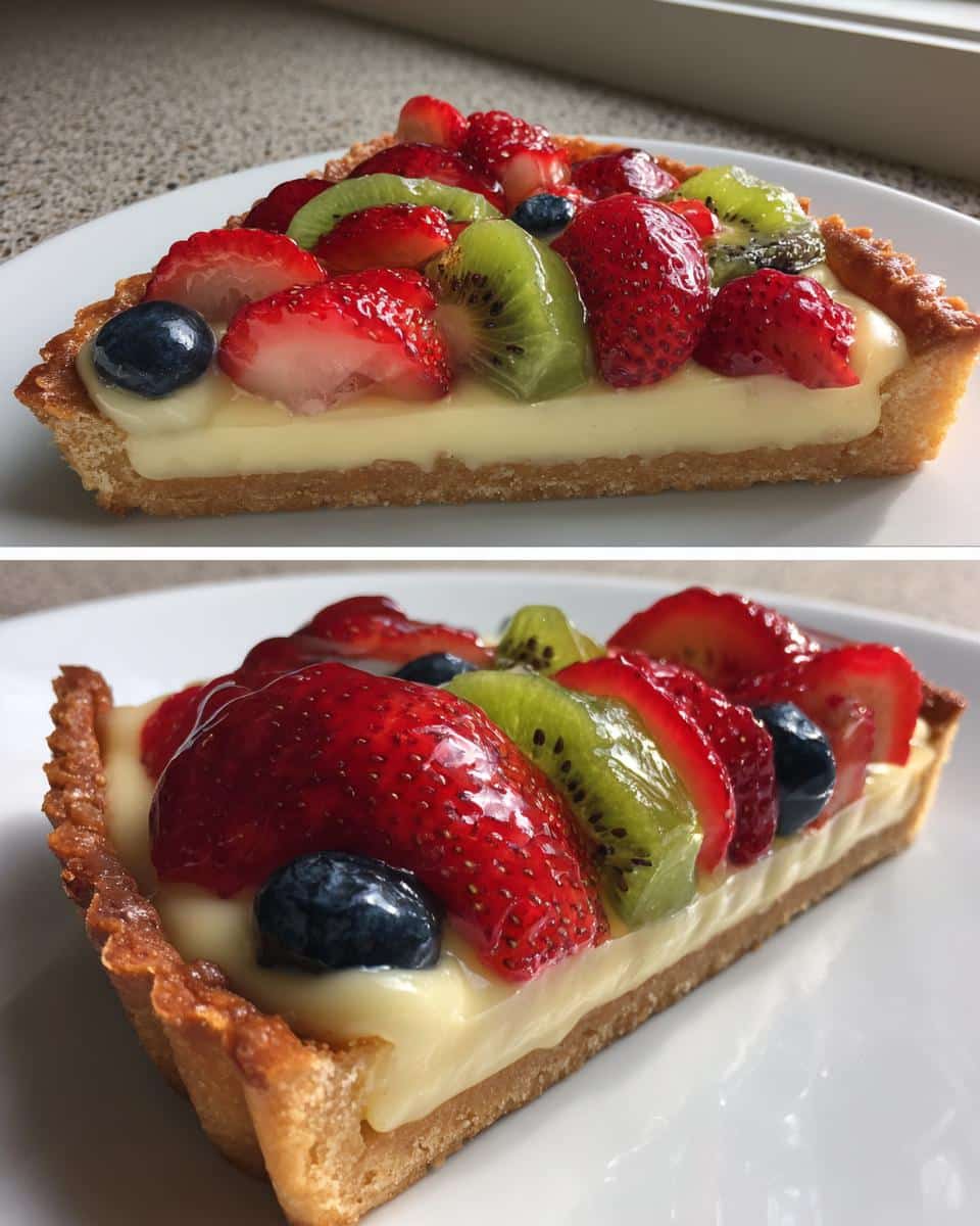 Fresh Fruit Tart with Pastry Cream - detail 2