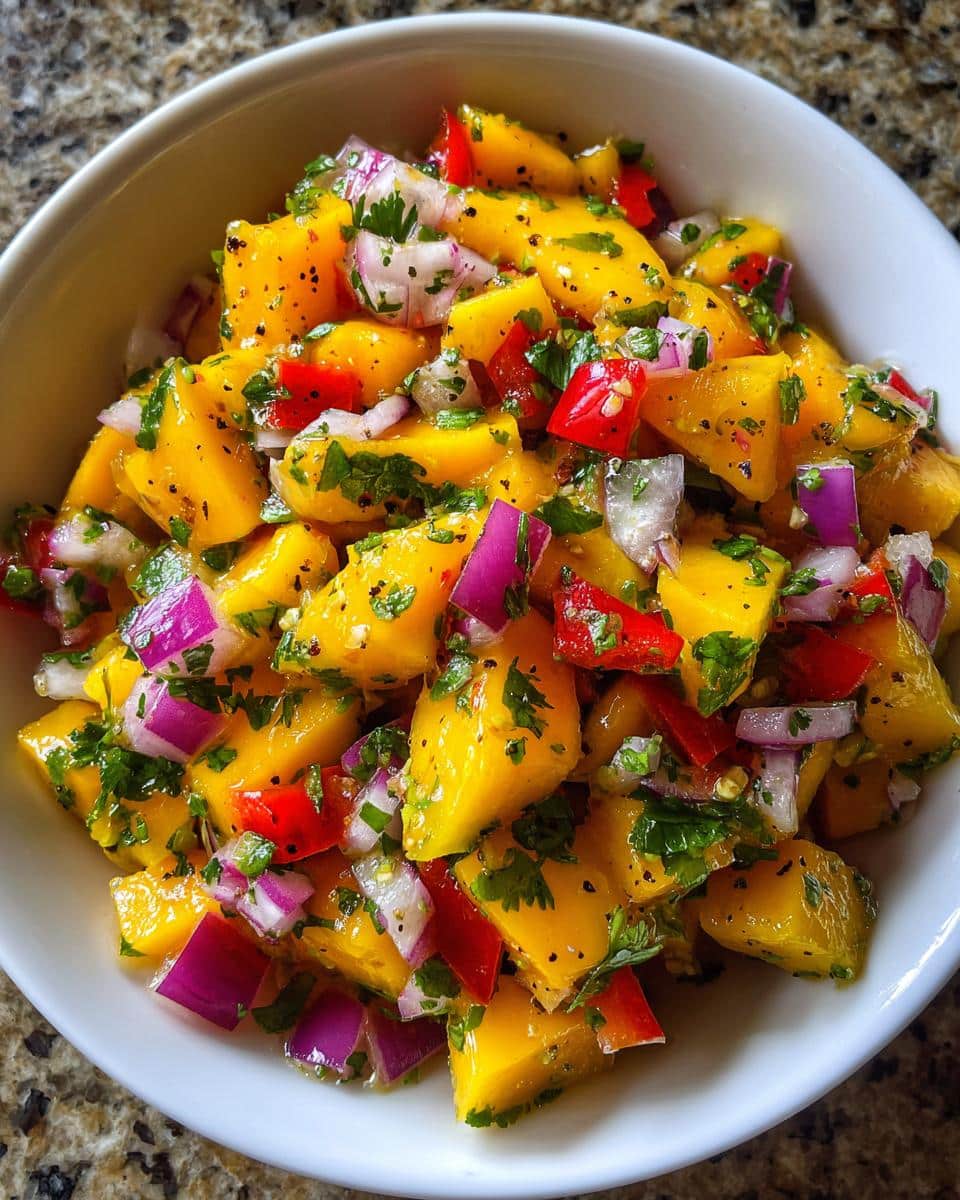 Fresh Mango Salsa - detail 2
