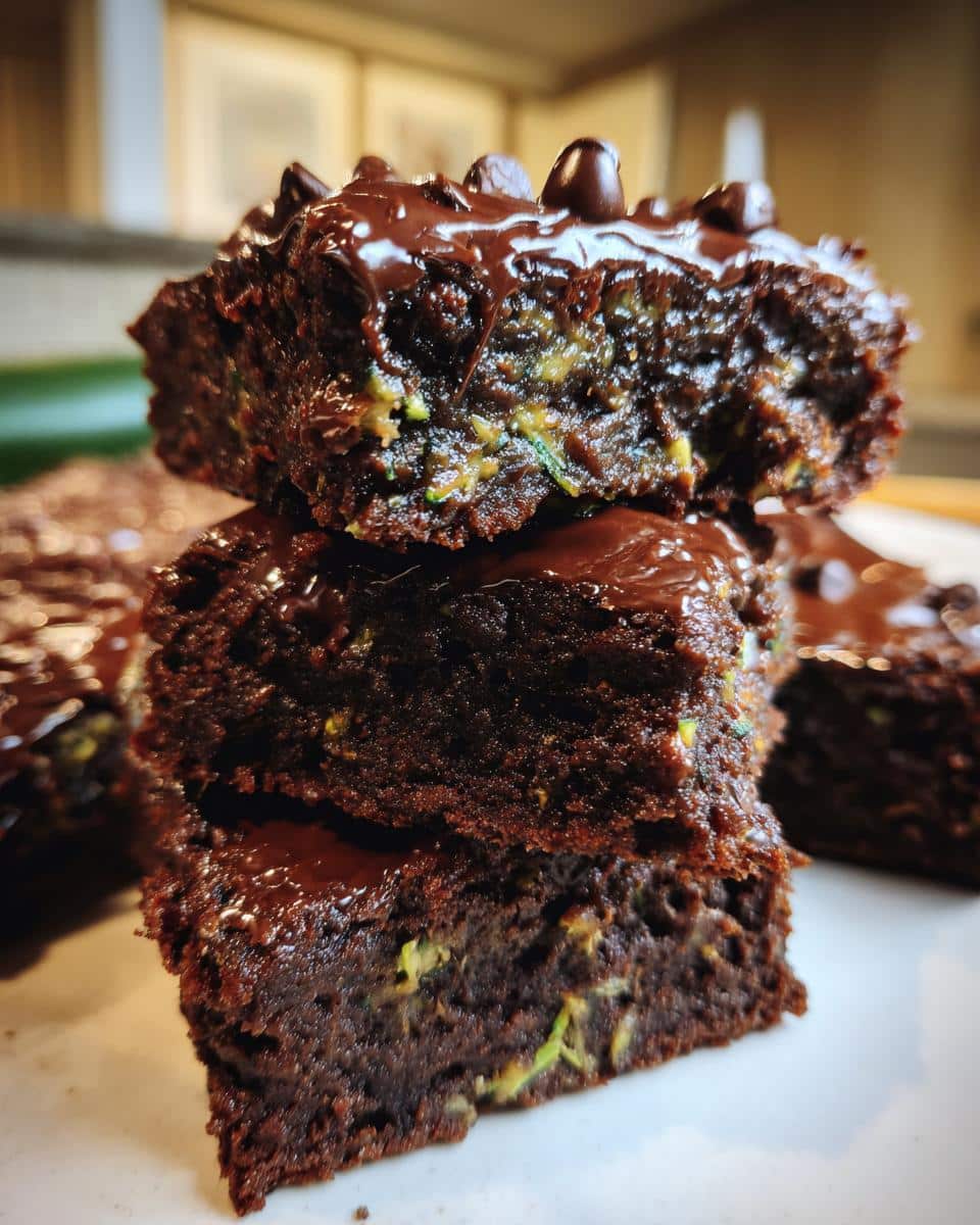 Fudgy Zucchini Brownies – Veggie-Loaded and Kid-Approved - detail 1