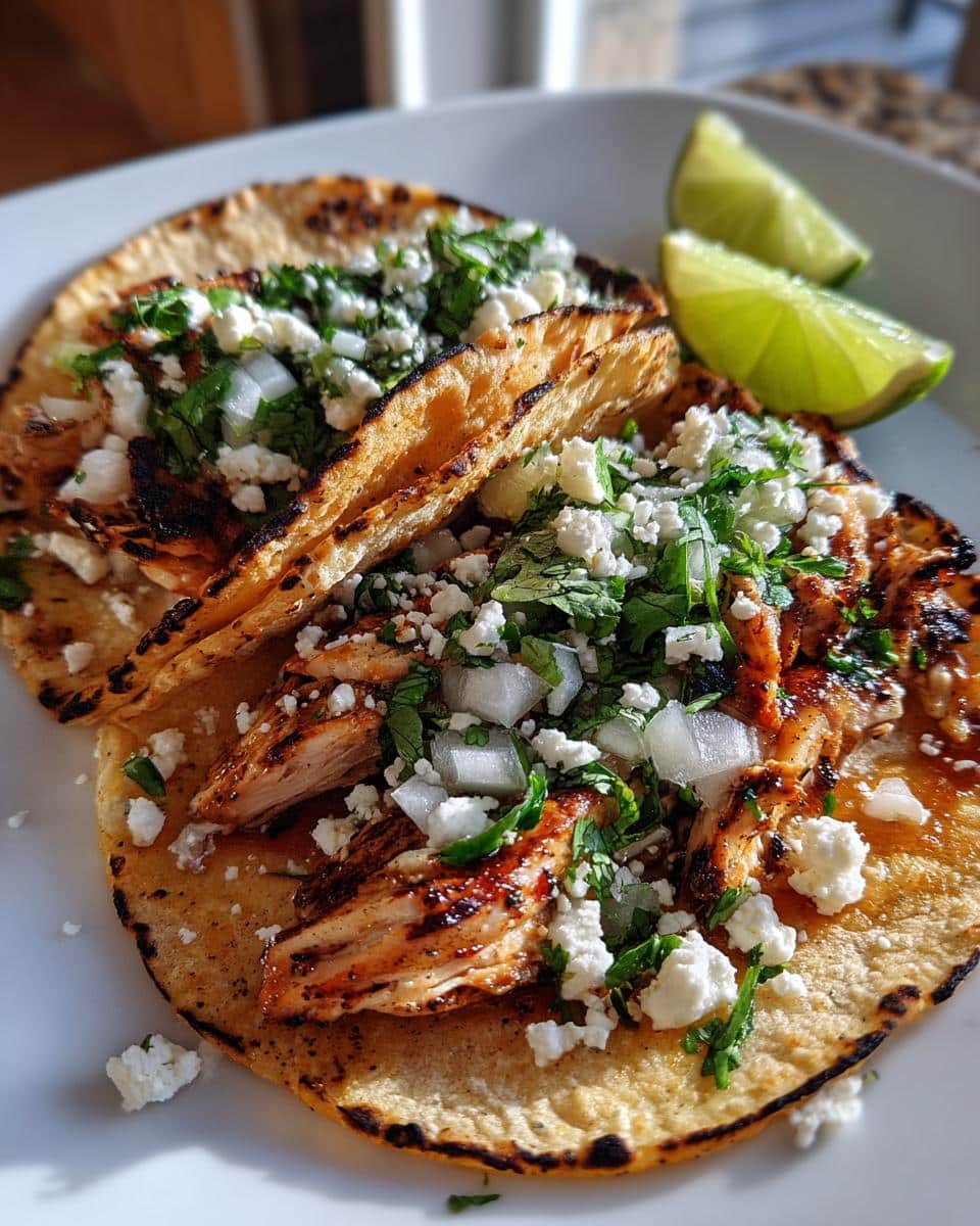 Grilled Chicken Street Tacos - detail 1