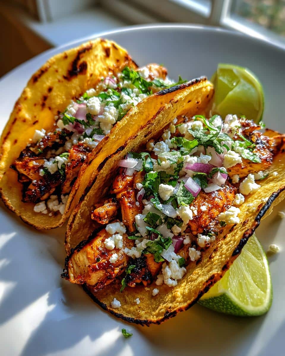 Grilled Chicken Street Tacos - detail 3
