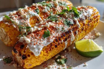 Grilled Mexican Street Corn (Elote)