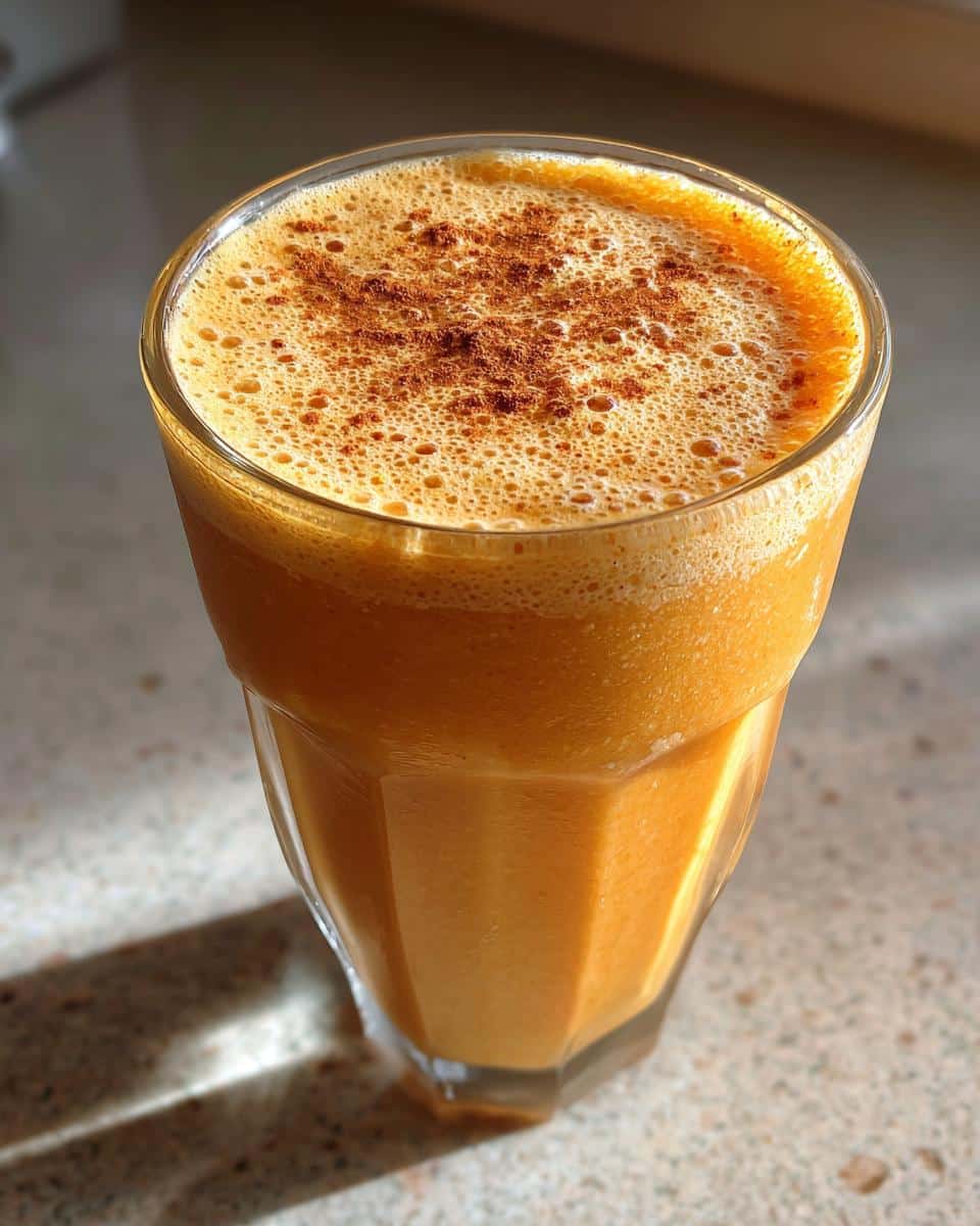 Healthy Pumpkin Spice Smoothie - detail 1