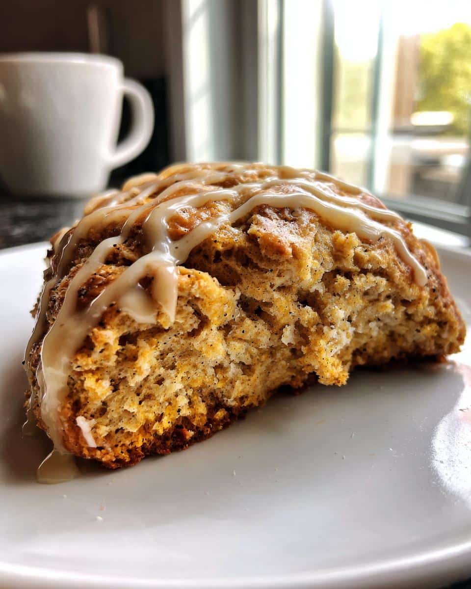 Iced Pumpkin Spice Scones (Starbucks Copycat) - detail 1