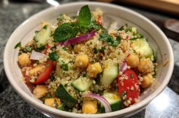 Jennifer Aniston Salad (Quinoa & Chickpea)