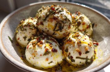 Marinated Labneh / Yogurt Balls