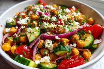 Mediterranean Chickpea Salad