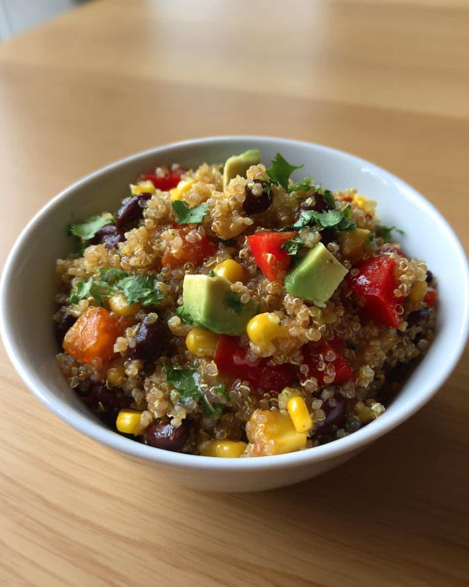Mexican Quinoa Salad with Orange Lime Dressing - detail 2