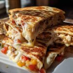 Mild Chicken and Veggie Quesadillas