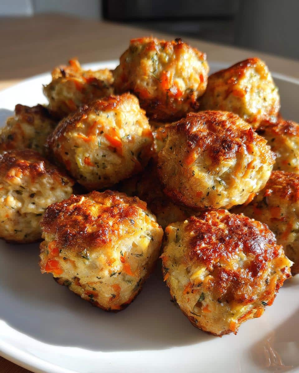 Mini Chicken & Veggie Meatballs - detail 2