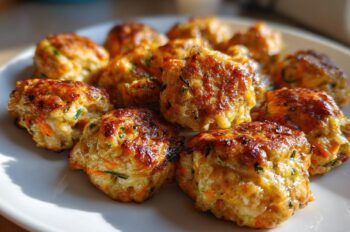 Mini Chicken & Veggie Meatballs