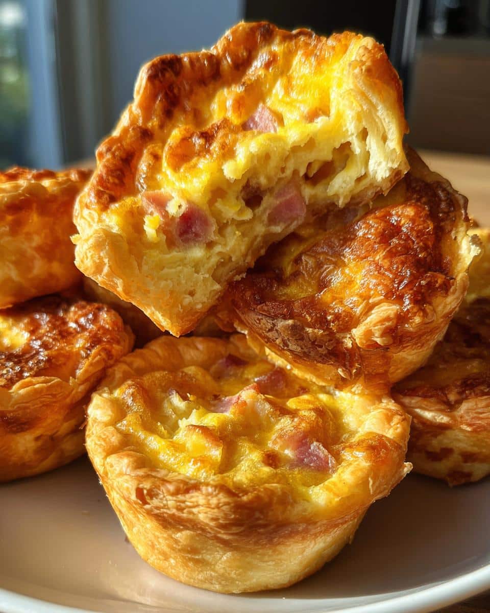Mini Ham & Cheese Quiches – Bite-Sized Breakfast for Growing Appetites - detail 2