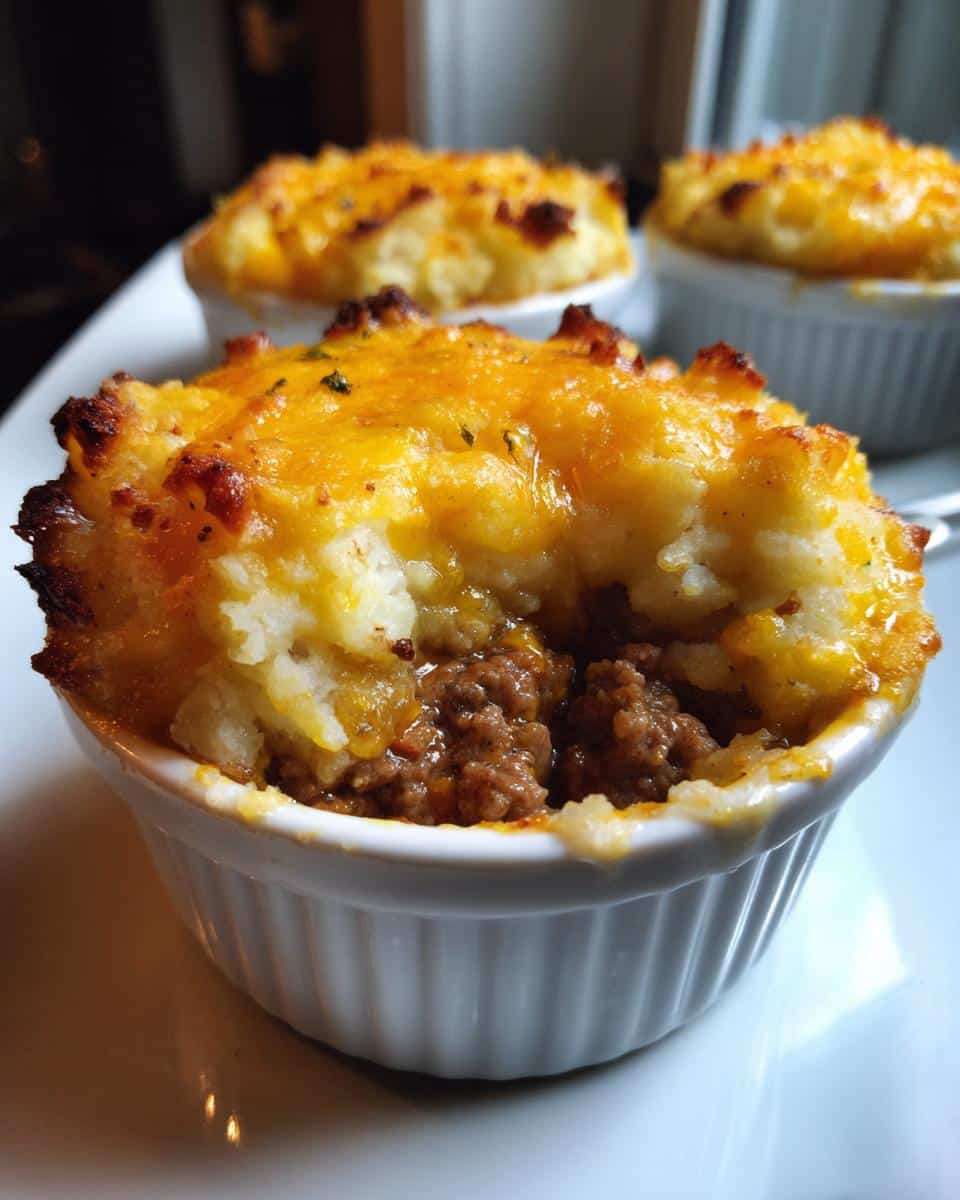 Mini Shepherd's Pies - detail 1