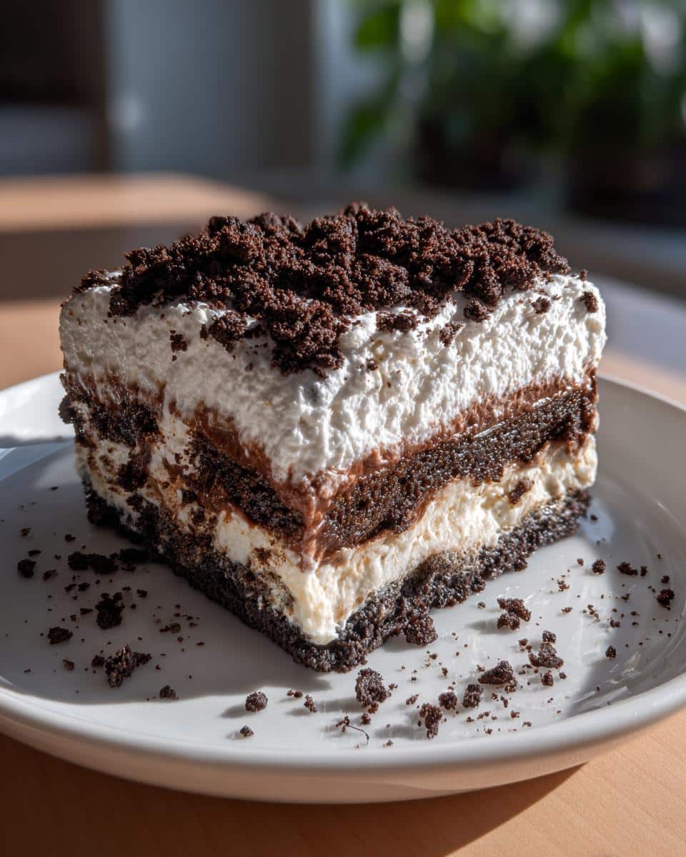 No-Bake Oreo Lasagna / Oreo Delight - detail 3