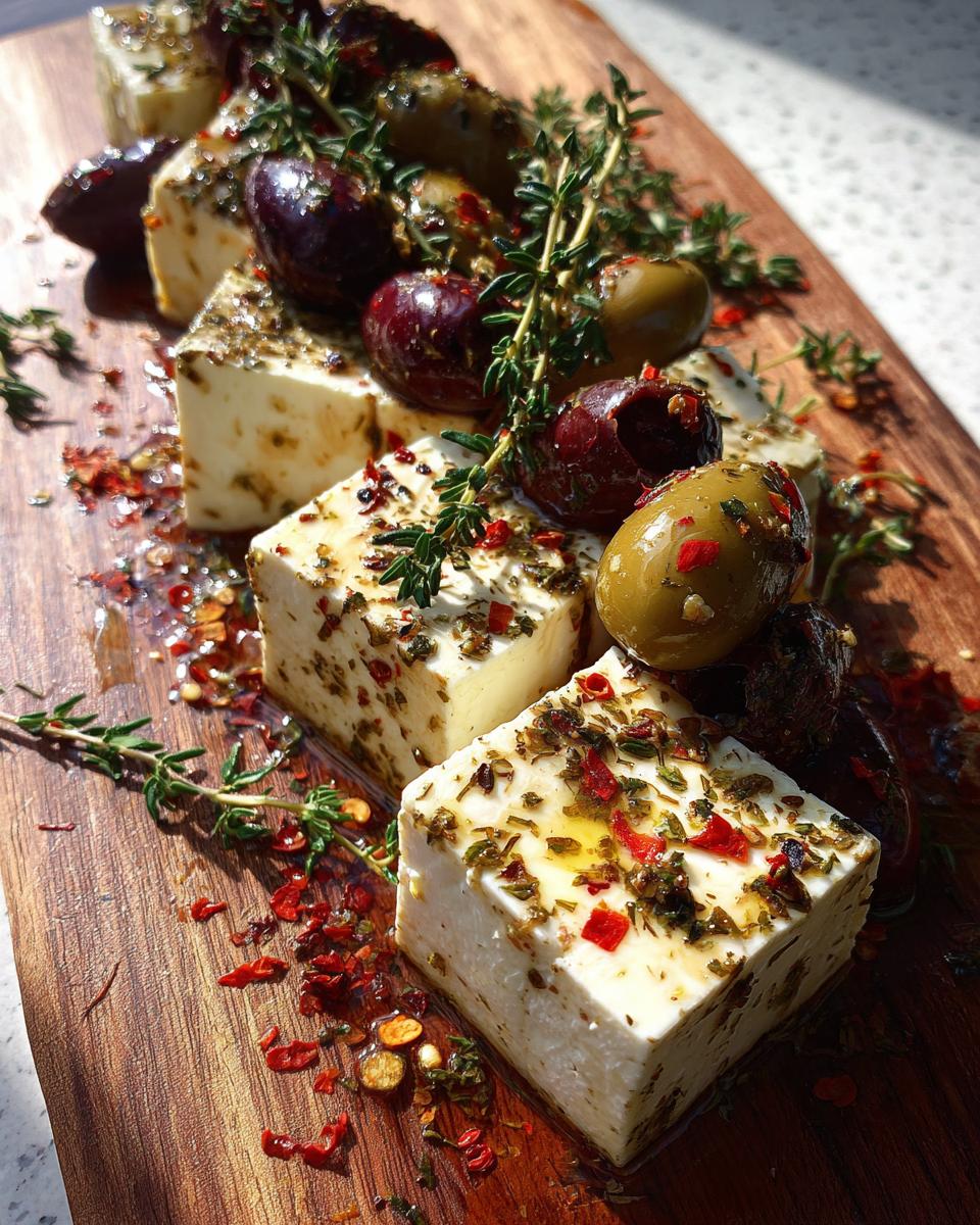 Olive Feta Board - detail 2