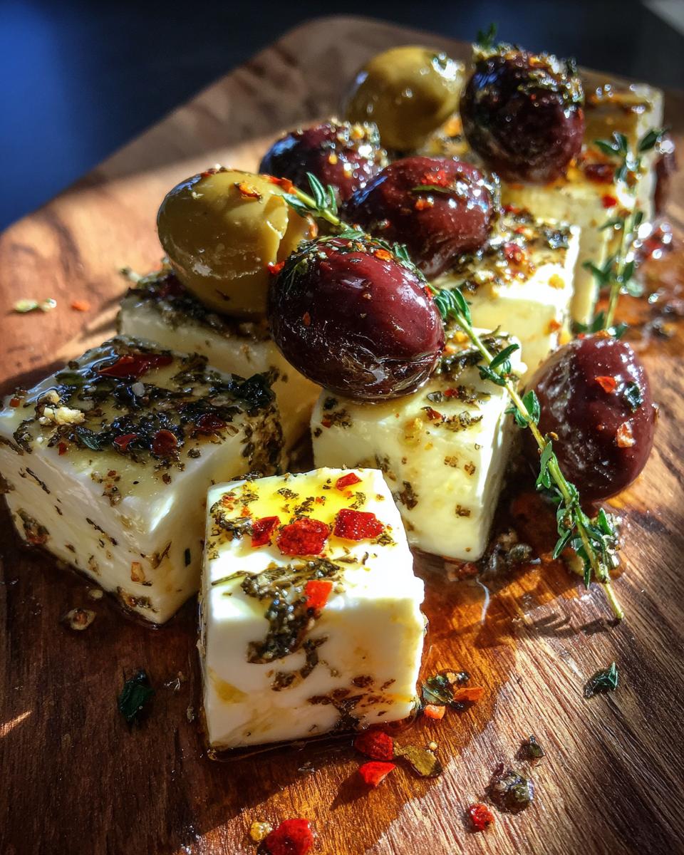 Olive Feta Board - detail 3