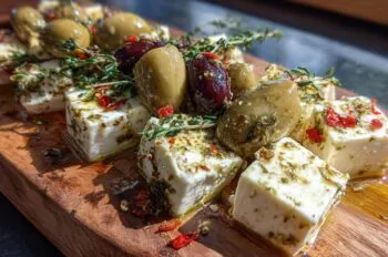 Olive Feta Board