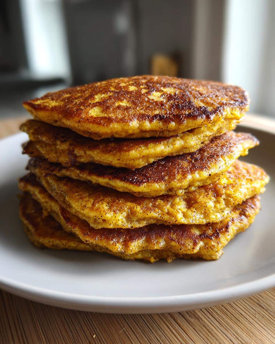 Paleo Pumpkin Pancakes - detail 1