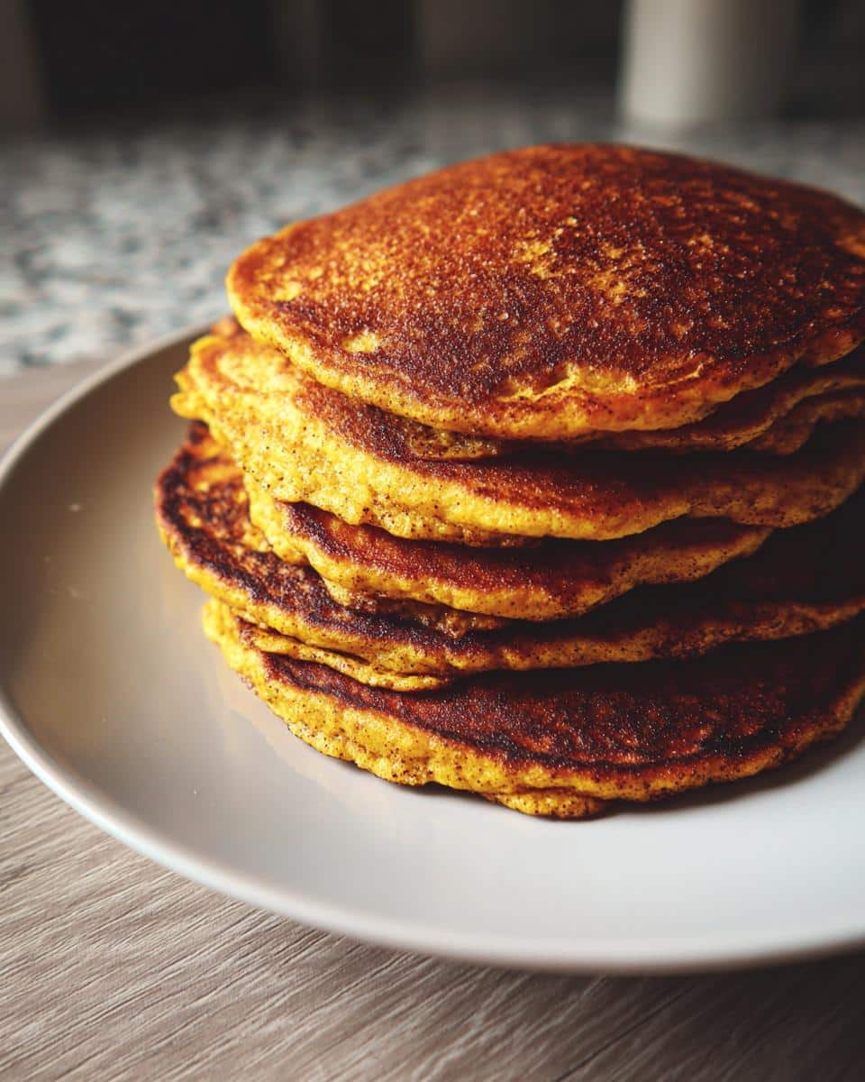 Paleo Pumpkin Pancakes - detail 2