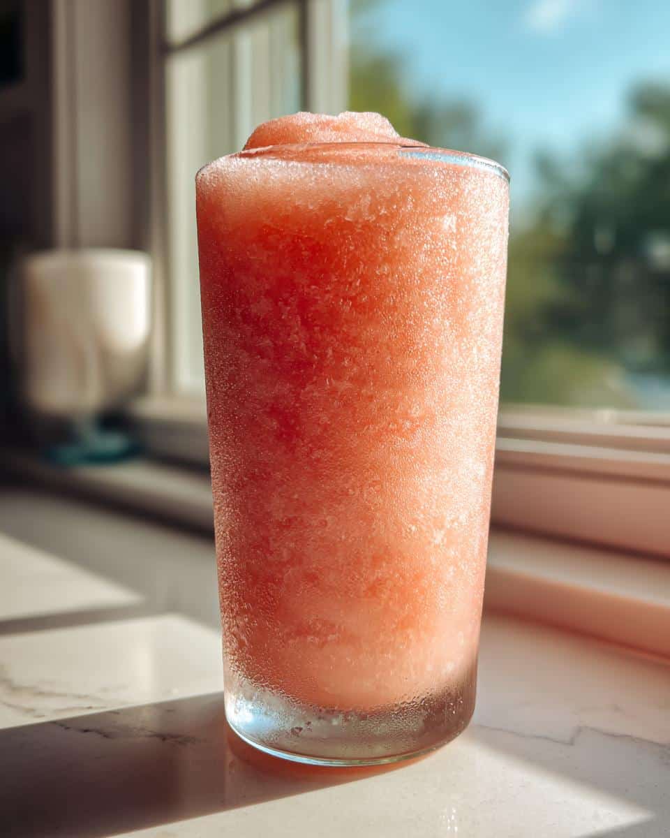Peach Frosé (Frozen Rosé) - detail 1