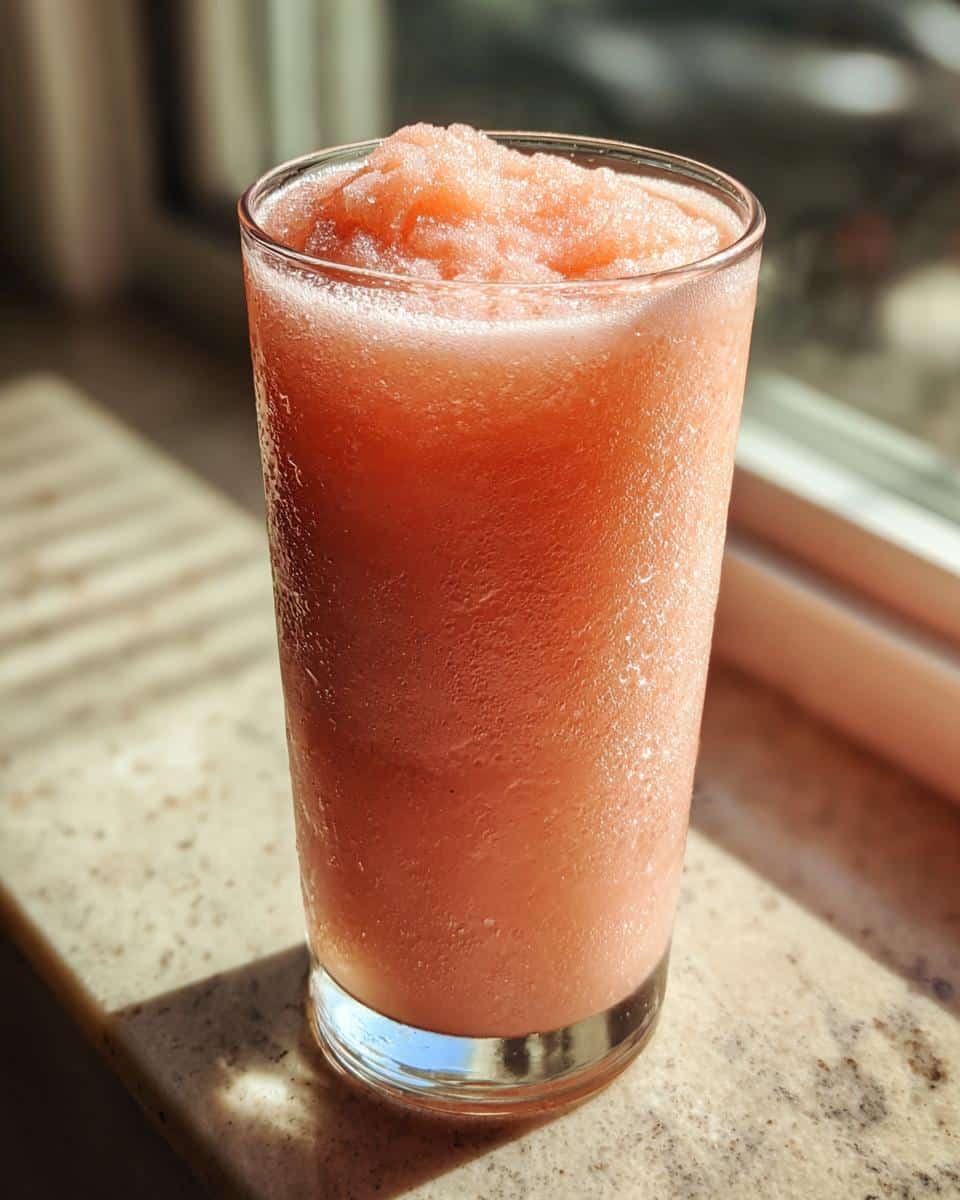 Peach Frosé (Frozen Rosé) - detail 2