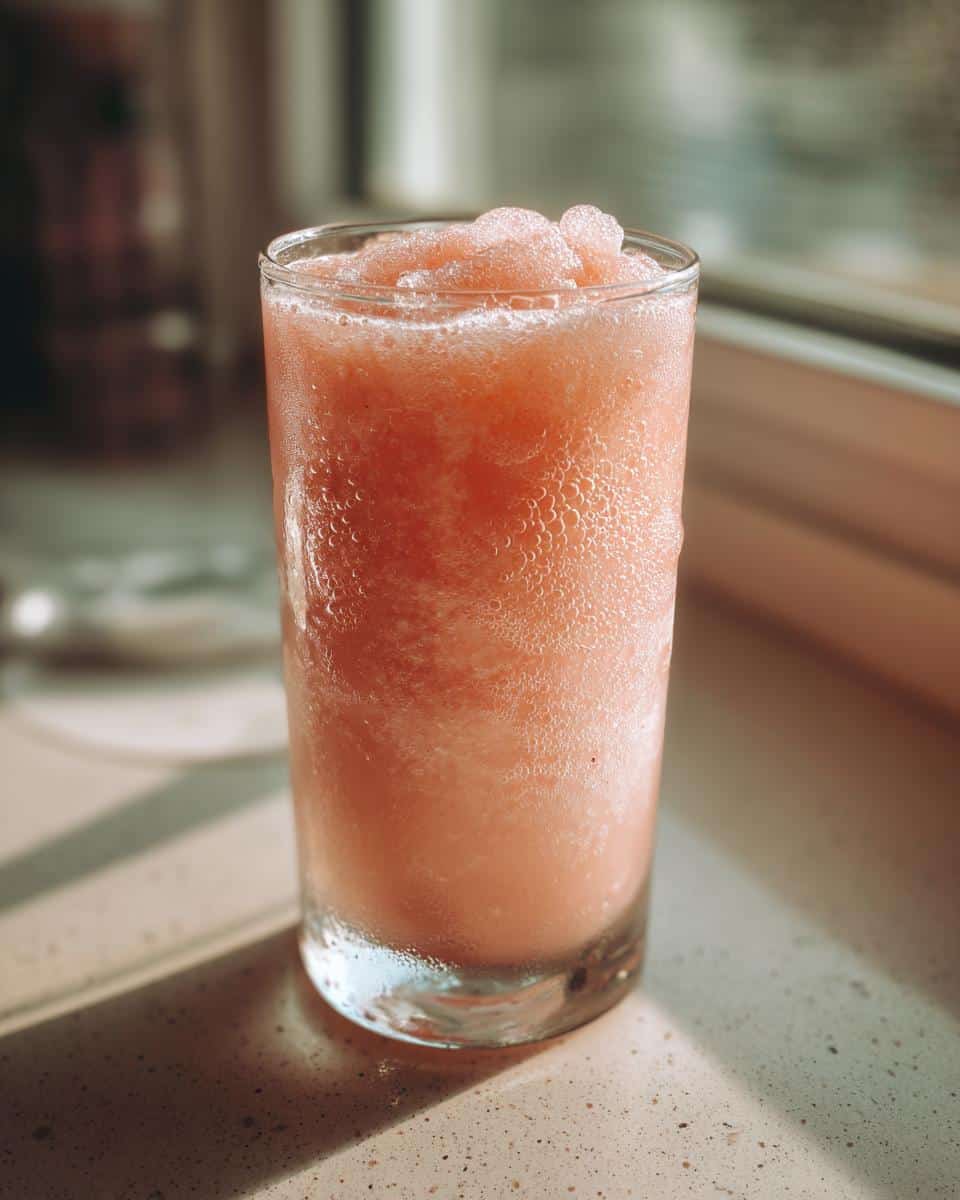 Peach Frosé (Frozen Rosé) - detail 3