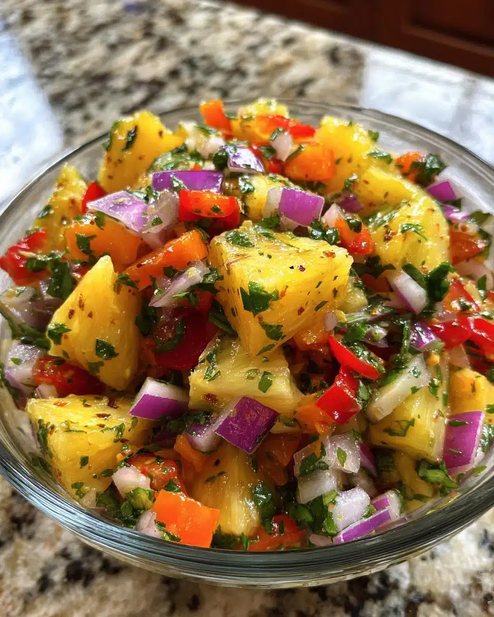 Pineapple Salsa - detail 1